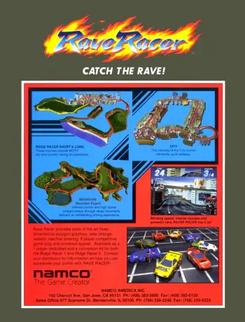 Rave Racer (Rev. RV1 Ver.B, Japan) thumbnail